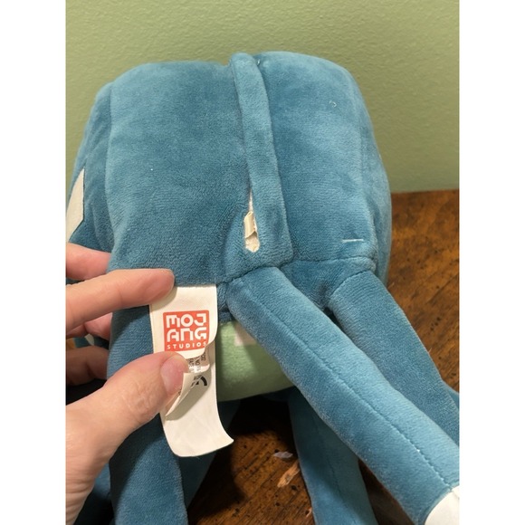 Minecraft Glow Squid Plush Figure w/Sounds Stuffed Animal - Picture 3 of 3